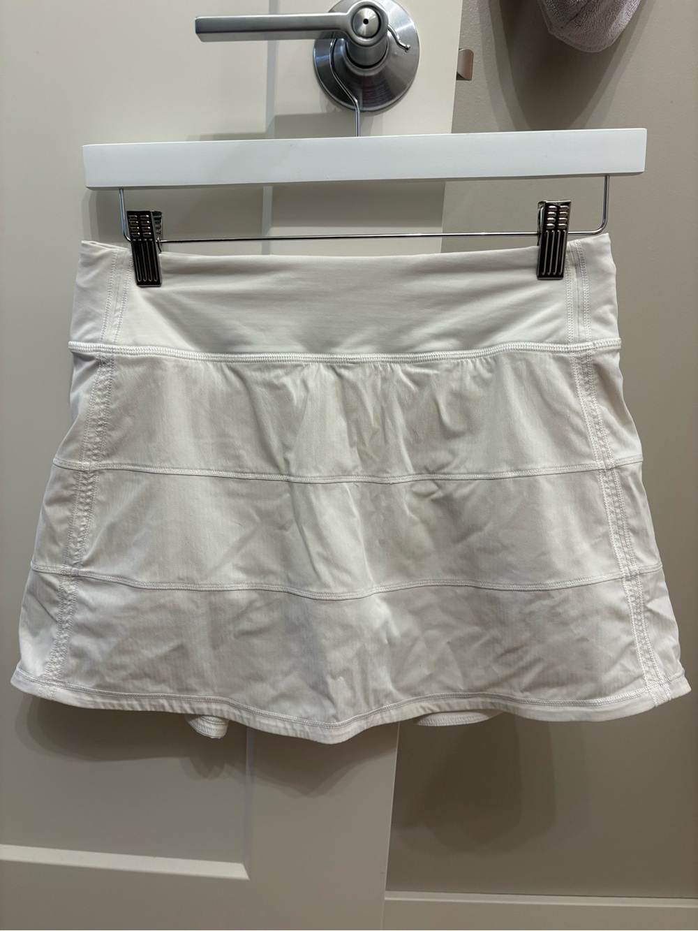 lululemon athletica White Pace Rival Skirt